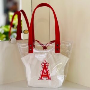 image:写真:MLB 背番号17 大谷翔平 エンゼルス クリアバッグ ユニフォーム型巾着袋 リフォーム繕