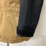 THE NORTH FACE フード付きジャケット　袖丈直し完成　アップ画像　GORE-TEX