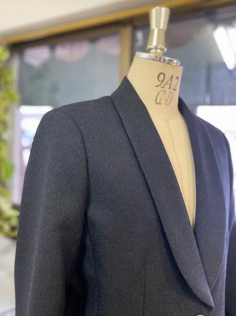 制服ブレザー肩幅アフター