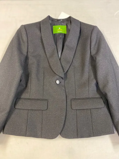 制服ブレザー肩幅ビフォー平置き