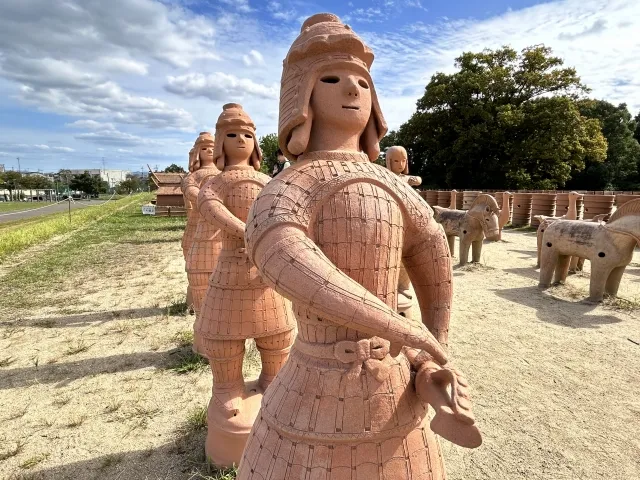 たくさんの埴輪