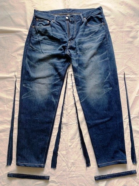 Levi’s 503　スリム加工　AFTER